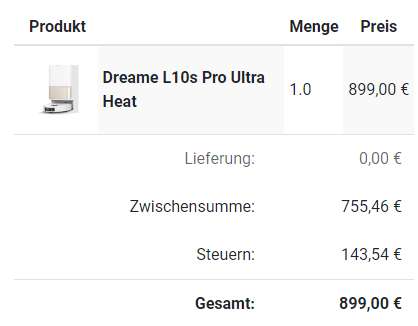 [Corporate Benefits] Dreame L10s Pro Ultra Heat