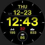 PW14 - Tech Time Deluxe Watchface [Google Playstore]