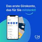 C24 Bank – 115€ Werbeprämie möglich ! (70€ KwK Prämie + 45€ C24-Partnerprogramm)