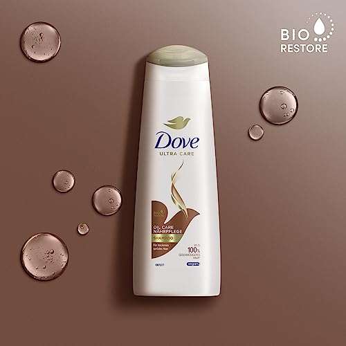 [Sparabo + Coupon] Dove Shampoo Oil Care Nährpflege Haarpflege, 6 x 250ml