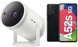 [Corporate Benefits Vorbestellung] Samsung The Freestyle Projektor (LED, 1080p, 230lm, USB-C, HDMI, 830g) + Galaxy A52s 5G