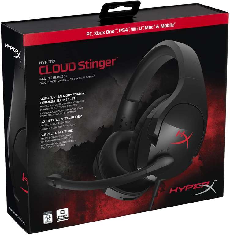 HyperX Headsets: Cloud Stinger (Core) | Cloud Chat | CloudX | Cloud Stinger S | Cloud Revolver | Cloud MIX