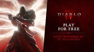 [Steam] Diablo IV kostenlos spielen bis 28. November + 35% Bonus XP & Gold Event