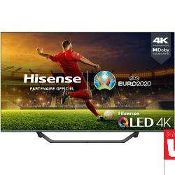 [Expert] HISENSE 65A7GQ QLED TV (65 Zoll (165 cm), 4K UHD, Smart TV, Sprachsteuerung (Alexa, Google Assistant), Aufnahmefunktion)