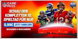 NFL Game Pass | 10. Spieltag der NFL für 0,99 | ALLE Spiele u.a. München Buccaneers vs. Seahawks @ Allianz Arena