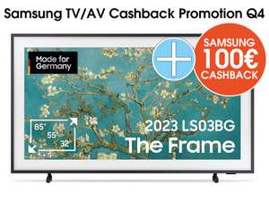 Samsung The Frame 43" 2023 für eff. 599€ (inkl. 100€ Cashback)