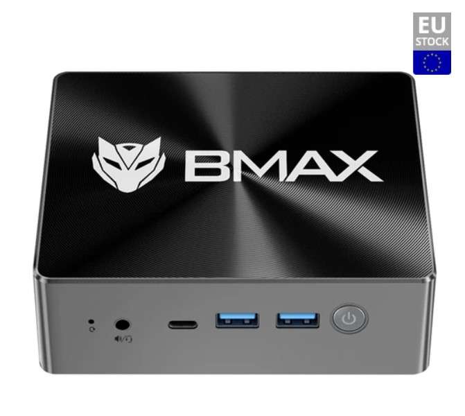 BMAX B8 Pro Mini PC, Intel Core i7-1255U 10 Cores Processor Up to 4.7GHz, 24GB DDR5 RAM 1TB NVMe SSD - aus der EU
