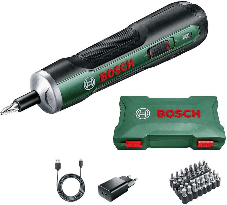 Bosch Akkuschrauber PushDrive (3,6 Volt, 32 Bits, Aufbewahrungsbox) bei autoteilestore/ATU ebay oder Filialabholung
