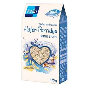 Kölln Hafer-Porridge Feine Basis, 375 g (1,69€ möglich) (Prime Spar-Abo)