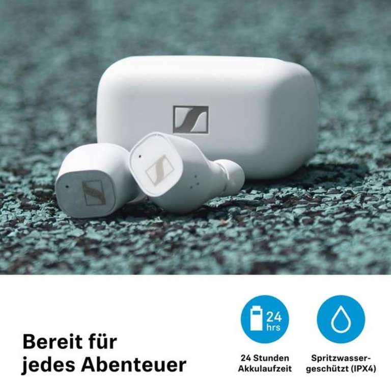 [CB] Sennheiser In-Ear Kophörer CX Plus True Wireless black/white