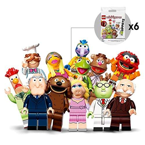 LEGO 71035 Muppets Minifiguren (Pack mit 6 Figuren) PRIME