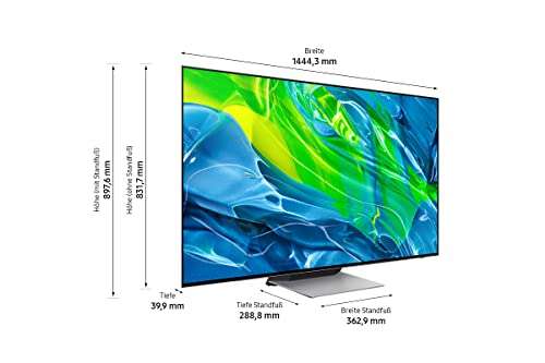 Samsung OLED-Fernseher GQ65S95BTXZG (2022, Smart TV) | Nach 250€ Cashback effektiv 1.619,15 Euro