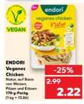 [Kaufland] Endori Veganes Chicken für 1,22€ mit Coupon