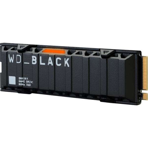 Western Digital WD Black SN850X mit Heatsink NVMe SSD 2 TB