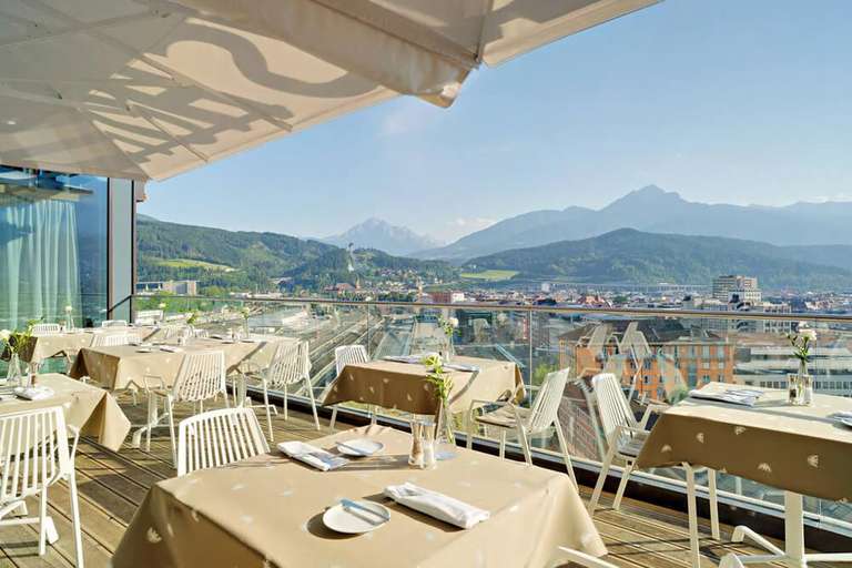 Innsbruck: 2 Nächte inkl. Frühstück & Spa-Nutzung im aDLERS Hotel Innsbruck / Gutschein 3 Jahre gültig
