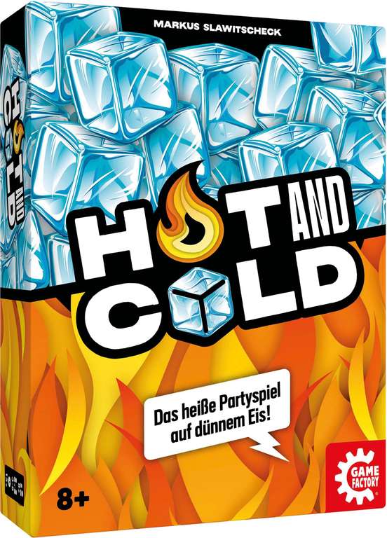 [Otto UP] Hot and Cold | Brettspiel (Partyspiel) für 3 - 8 Personen ab 8 Jahren | 15+ Min. | BGG: 7.1 / Komplexität: 1.00