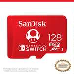 (Prime) SanDisk microSDXC UHS-I Speicherkarte für Nintendo Switch 128 GB