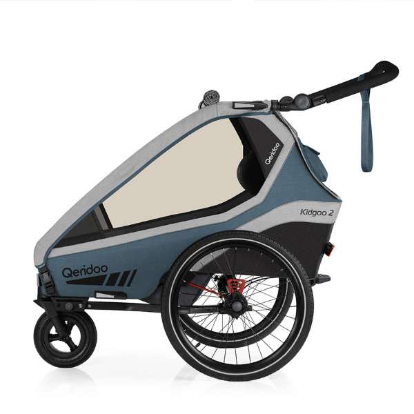 Qeridoo Kidgoo2 Fahrradanhänger für Kinder bei babymarkt.de mit Gutschein