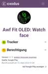 (Google Play Store) Awf Fit OLED: Watch face (WearOS Watchface, digital)