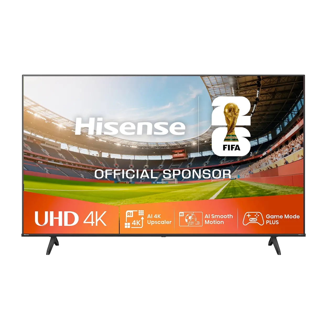 Hisense 65E6NT 164 cm (65 Zoll) Fernseher, 4K-UHD-Smart-TV, präzise Farbwiedergabe, HDR, Dolby Vision, 60 Hz, Dreifach-Tuner,