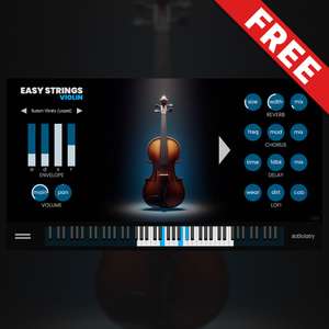 Audiolatry verschenkt virtuelles Instrument "Easy Strings" VST / VST3 / AU