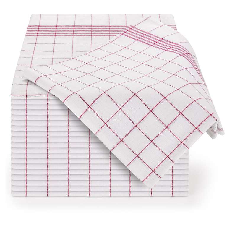 10 Geschirrtuecher Set Küchentücher 50x70cm 100% Baumwolle