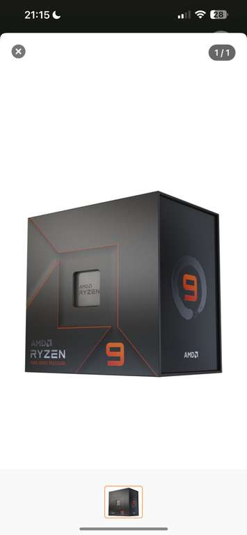 AMD RYZEN 9 7950X AM5 WOF Prozessor CPU