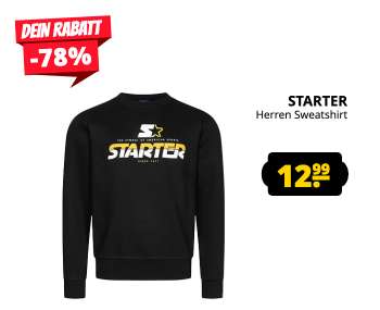 [Sportspar] STARTER Ausverkauf: Hoodies und Jogginghosen für 7,77€