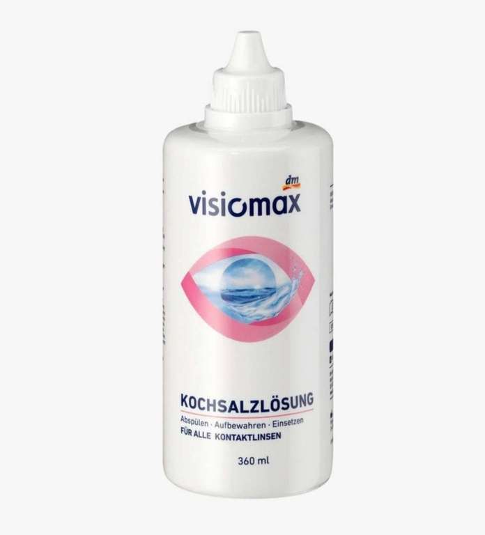 DM /online / Visiomax Kontaktlinsen und Pflegemittel 2x kaufen +1 Gratis erhalten / Kombi Payback möglich