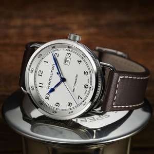 Hamilton Men's H77715553 Khaki Navy Pioneer Watch