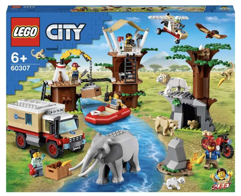 LEGO City Set 60307 Tierrettungscamp