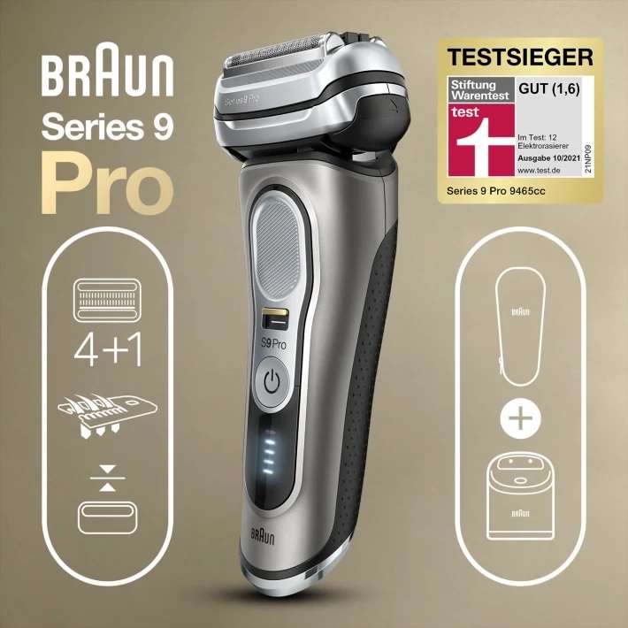 Braun Series 9 Pro 9465cc Energie-Geld 32,16€ + Cashback 40€