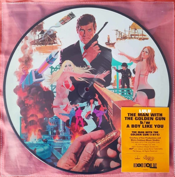 Lulu - James Bond - The Man With The Golden Gun - Picture Disc Maxi-Single - Vinyl