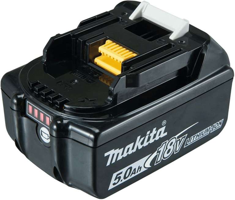 Makita BL1850B Original Akku 18V - 5,0Ah BL Ersatzakku LED durch Gutscheineinsatz