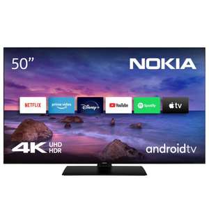Nokia UNE50GV210I: 50 Zoll 4K UHD Smart mit Android TV, HDR10, Dolby Vision für 276,08€ (Amazon)