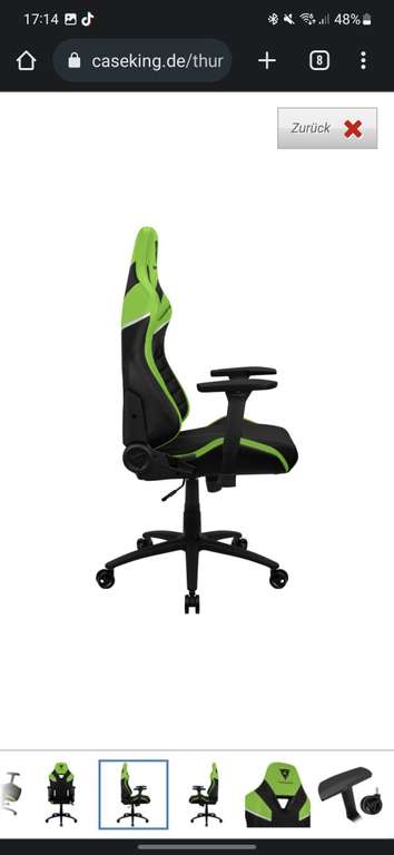 ThunderX3 TC5 Gaming Stuhl , verschiedene Farben und Modelle im Abverkauf