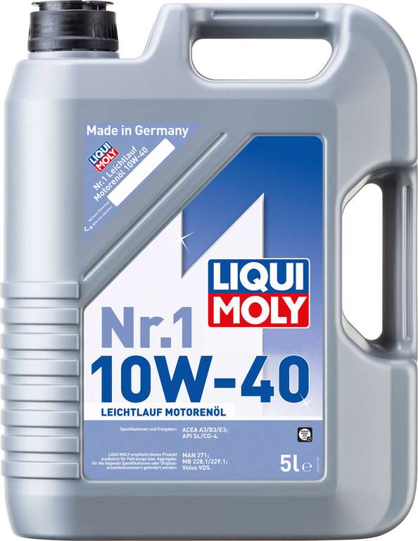 Liqui Moly 5 Liter Motorenöl 10W-40 (Globus Baumarkt Abholung)