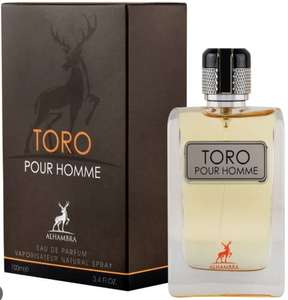 TORO Pour Homme 100ml Eau de Parfum von Maison Alhambra Herrenduft von Lattafa [Amazon Marketplace/Lattafa - Verfügbarkeitsdeal]