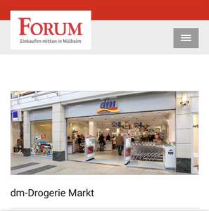 dm Forum Mülheim/Ruhr 20% auf alles