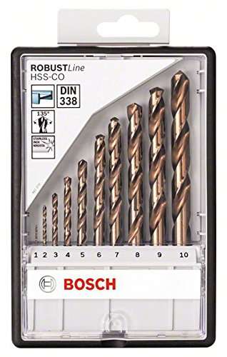 Bosch Pro 10tlg. Metallbohrer-Set HSS-Cobalt Robust Line für 18,22€ (Prime/Otto flat)