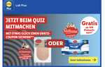 Lidl Plus Quiz + Lösungen| Gratis Produkt ab 10€ Einkaufswert (Griechischer Joghurt oder Packung Wurst)