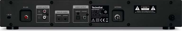 TechniSat DigitRadio 143 (V3) Tuner | DAB+ / UKW (RDS, PLL) | Internetradio | WLAN | Bluetooth | Spotify | 3.2" Farbdisplay | Fernbedienung