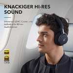 (Prime) Soundcore Space One - Kabellose Over-Ear Bluetooth Kopfhörer - Schwarz - Blau - Cafe Latte