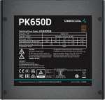 DeepCool PK650D 650W-Netzteil (80+ Bronze, feste Kabel, 120mm-Lüfter, PSU List C, 5J Garantie)