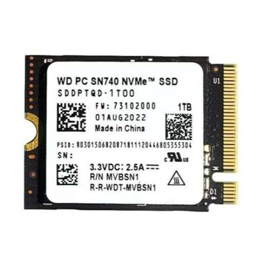[Aliexpress] Western Digital SN740 1TB 2230 M.2 SSD NVMe für Steam Deck oder ROG Ally