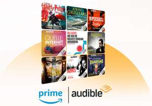 Audible 3 Hörbücher kostenlos für Amazon Prime Mitglieder