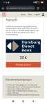 122° - Hamburg Direct Bank Tagesgeld 3,61%