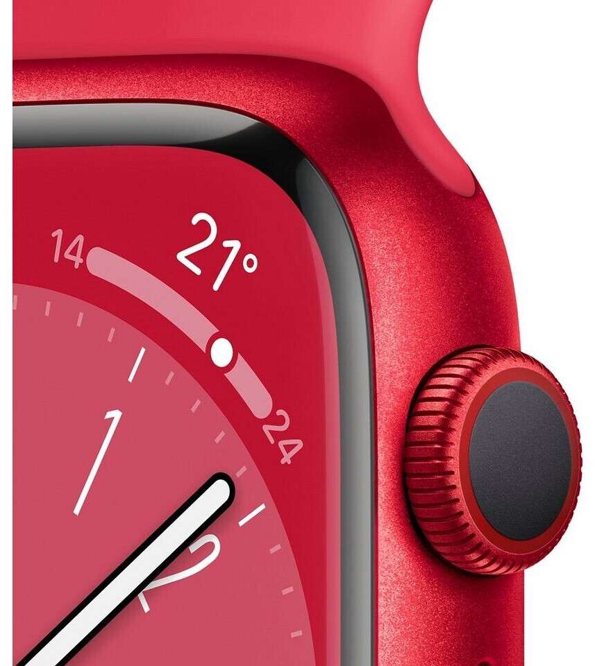 APPLE Watch Series | mydealz Aluminium Armband (MediaMarkt) GPS+Cellular 45mm (PRODUCT)RED 8 140-220mm