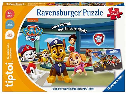 Ravensburger tiptoi Puzzle: Paw Patrol (Amazon Prime)