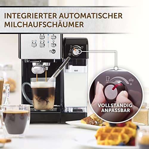 Breville Prima Latte II Siebträgermaschine | Espressomaschine/Kaffeemaschine für Milchkaffee und Cappuccino | Professionelle 19-Bar-Pumpe